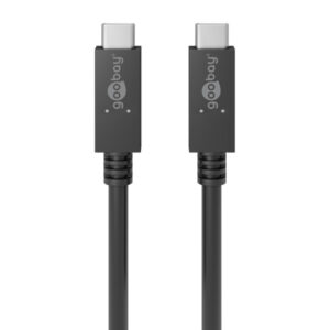 Cavo SuperSpeed USB-C™ Maschio/USB-C™ Maschio 100W PD 0.5m Nero