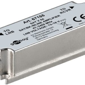 Amplificatore in Linea per Antenna SAT/BK 47 MHz - 2400 MHz