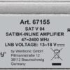 Amplificatore in Linea per Antenna SAT/BK 47 MHz - 2400 MHz - immagine 2