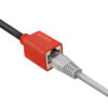 Adattatore RJ45 Cat.6A Classe EA Break Away Protezione Antistrappo 20cm - immagine 3
