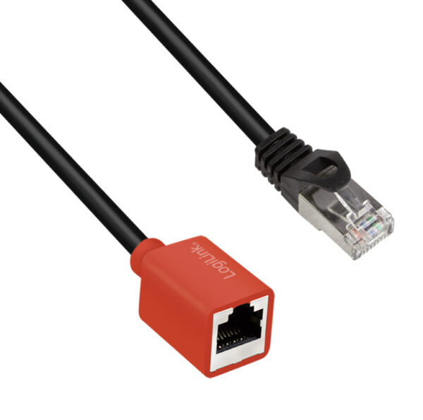 Adattatore RJ45 Cat.6A Classe EA Break Away Protezione Antistrappo 20cm - immagine 5