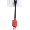 Adattatore RJ45 Cat.6A Classe EA Break Away Protezione Antistrappo 20cm - immagine 6