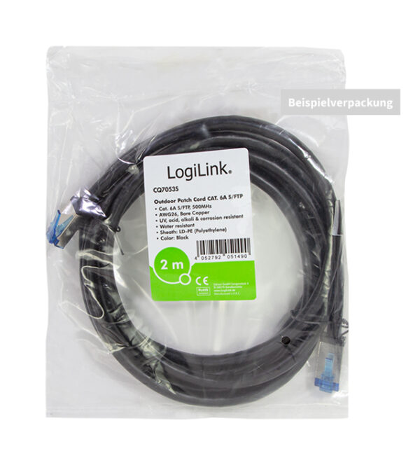Cavo Patch di Rete da Esterno Cat.6A S/FTP in Rame 40m - immagine 2