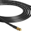 Cavo Antenna SMA M/F a Basse Perdite 10m Nero - immagine 2