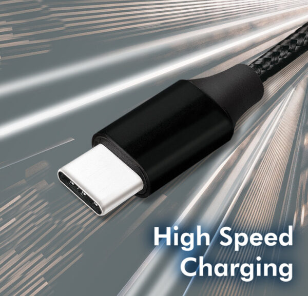 Cavo HighSpeed USB-C™ Maschio/USB-A Maschio 1m Nero - immagine 5