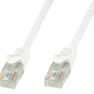 Cavo di Rete Patch in Rame Cat.6 Bianco UTP 1,5m