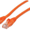 Cavo di rete Patch in Rame Cat. 6 Arancione UTP 2 mt - immagine 4