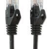 Cavo di Rete Patch in Rame Cat.6 Nero UTP 3 metri - immagine 4