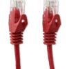 Cavo di Rete Patch in Rame Cat.6 Rosso UTP 5m - immagine 4