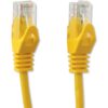 Cavo di Rete Patch in Rame Cat.6 Giallo UTP 5m - immagine 4