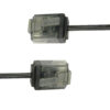 Cavo di rete Patch in Rame Ultra Slim Cat.6 Nero UTP 1,5 m - immagine 4
