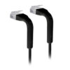 Cavo Slim Patch di Rete Pieghevole in Rame Cat.6A U/UTP 2m Nero - immagine 6