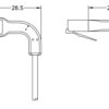 Cavo Slim Patch di Rete Pieghevole in Rame Cat.6A U/UTP 3 metri Bianco - immagine 7