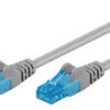 Cavo di rete Patch in Rame Cat. 6A Grigio UTP 0,5 m - immagine 3