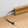 Cavo di Rete Patch Piatto in Rame Cat.6 Nero UTP 7,5m - immagine 7