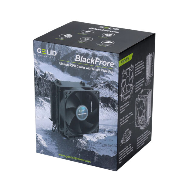 Dissipatore Avanzato BlackFrore CPU HDC Ventola Smart PWM da 92mm - immagine 2