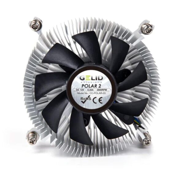 Ventola Silenziosa Polar2 a Basso Profilo per Intel - immagine 3