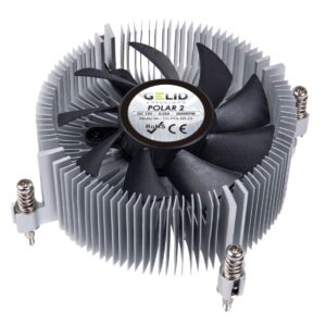 Ventola Silenziosa Polar2 a Basso Profilo per Intel