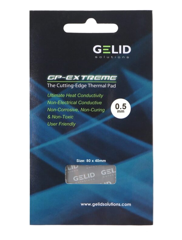 2x Gomma Termoconduttiva 80x40x1.5 mm, TP-VP01-C - immagine 2