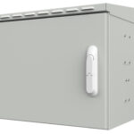 Armadio Rack 19'' Fissaggio a Palo P 425 mm IP66 Midi