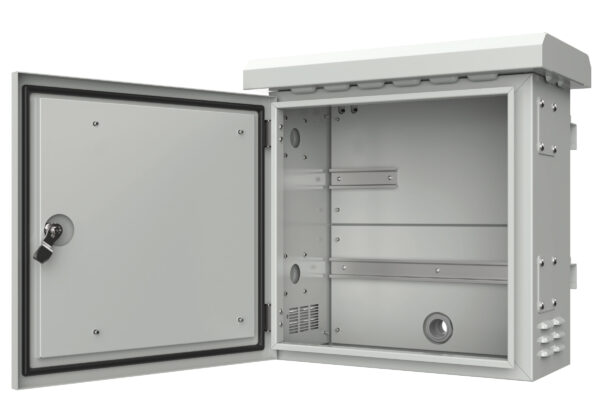 Armadio Rack 19'' Fissaggio a Palo P 250 mm IP66 Mini - immagine 2