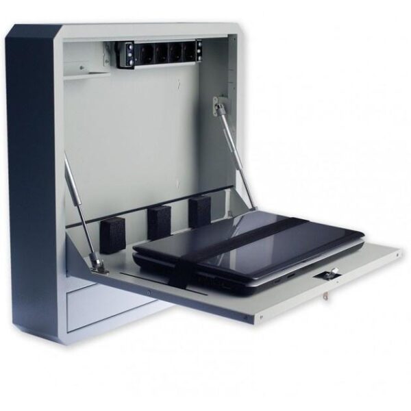 Box di Sicurezza per Notebook e Accessori per LIM Prof. 127 Grigio - immagine 5