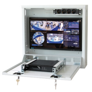 Box di sicurezza per DVR e sistemi di videosorveglianza Bianco RAL9016