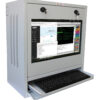 Armadio di sicurezza per PC, monitor touch LCD e tastiera Grigio senza vetro - immagine 2
