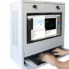Armadio di sicurezza per PC, monitor touch LCD e tastiera Grigio senza vetro - immagine 4