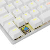 Tastiera Gaming Meccanica USB Anti Ghosting RGB LED 87 Tasti Bianco, Commandos - immagine 4