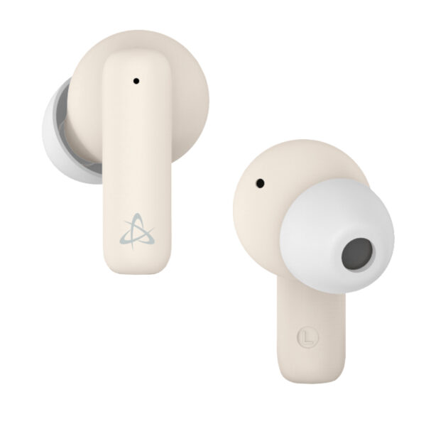Auricolari Bluetooth v5.4 con Custodia di Ricarica EB-TWS05 Beige - immagine 4