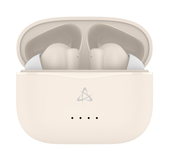 Auricolari Bluetooth v5.4 con Custodia di Ricarica EB-TWS05 Beige - immagine 6