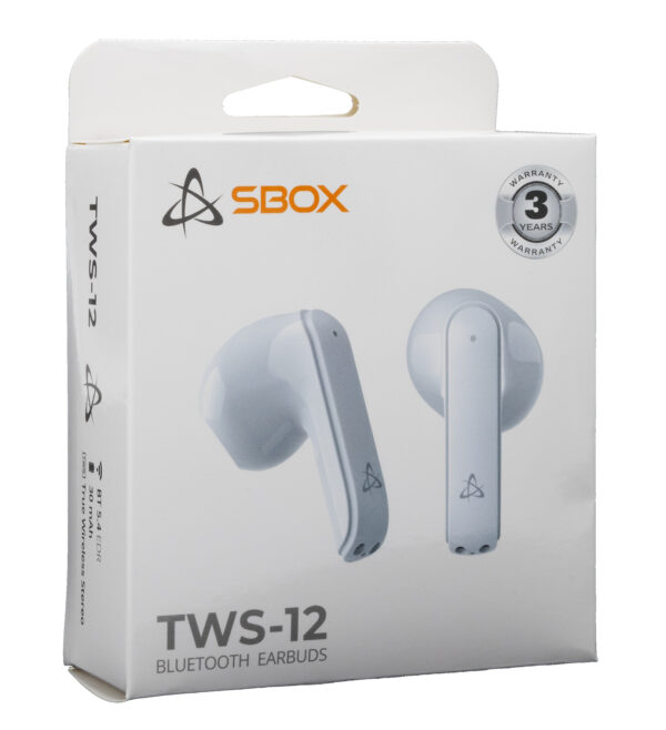 Cuffie Auricolari con Microfono Bluetooth EB-TWS12 Bianco - immagine 2
