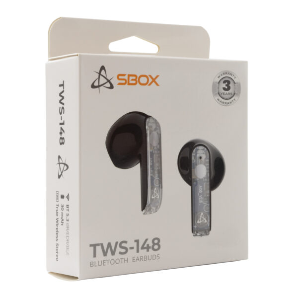 Cuffie Auricolari Bluetooth con Microfono EB-TWS148 Nero - immagine 2