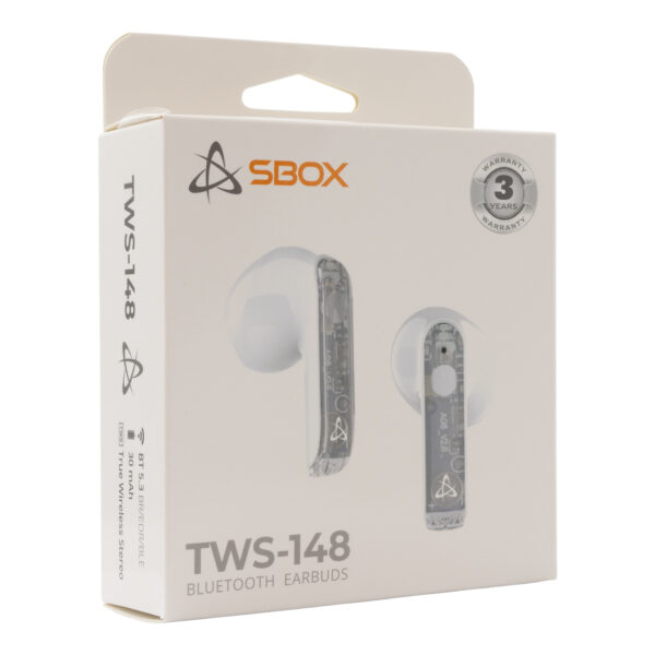 Cuffie Auricolari Bluetooth con Microfono EB-TWS148 Bianco - immagine 2