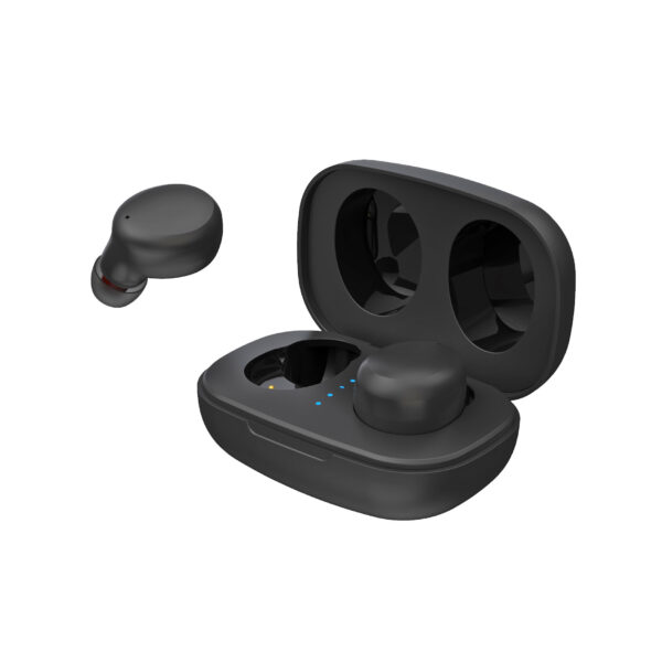 Auricolari Bluetooth v5.1 con Custodia di Ricarica Nero - immagine 2