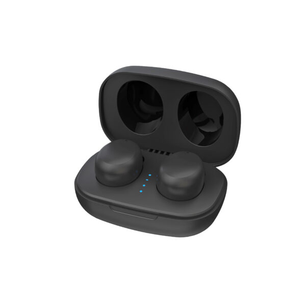 Auricolari Bluetooth v5.1 con Custodia di Ricarica Nero - immagine 3