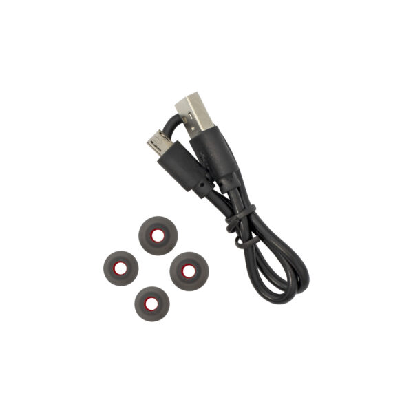 Auricolari Bluetooth v5.1 con Custodia di Ricarica Nero - immagine 6