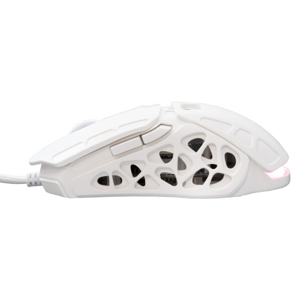 Mouse Ottico Gaming LED RGB con Cavo USB 7200 dpi Bianco, ECTOR - immagine 7