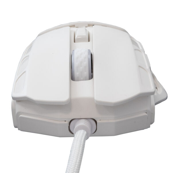 Mouse Ottico Gaming LED RGB con Cavo USB 7200 dpi Bianco, ECTOR - immagine 5