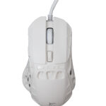 Mouse Ottico Gaming LED RGB con Cavo USB 7200 dpi Bianco, ECTOR