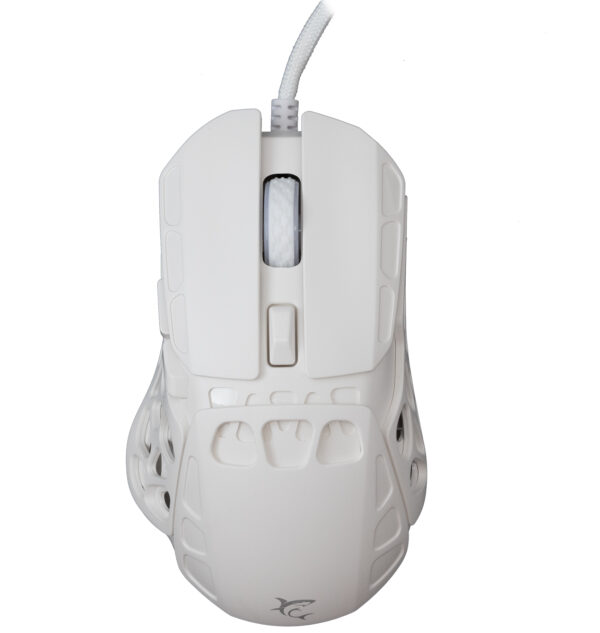 Mouse Ottico Gaming LED RGB con Cavo USB 7200 dpi Bianco, ECTOR