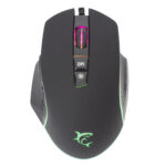 Mouse Ottico Gaming LED RGB con Cavo USB 6400 dpi Nero, GARETH
