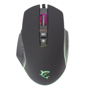 Mouse Ottico Gaming LED RGB con Cavo USB 6400 dpi Nero, GARETH