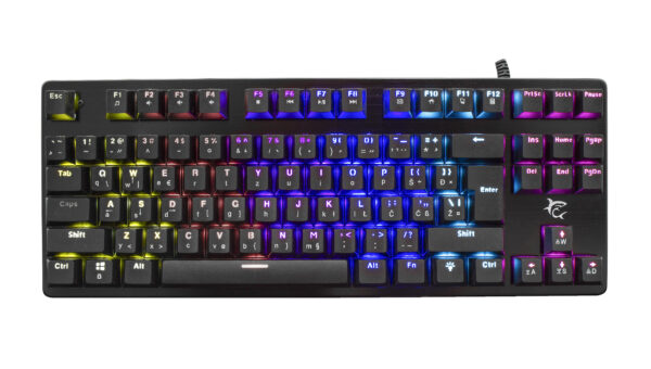 Tastiera Gaming Meccanica in Metallo RGB LED GK-1925 - immagine 3