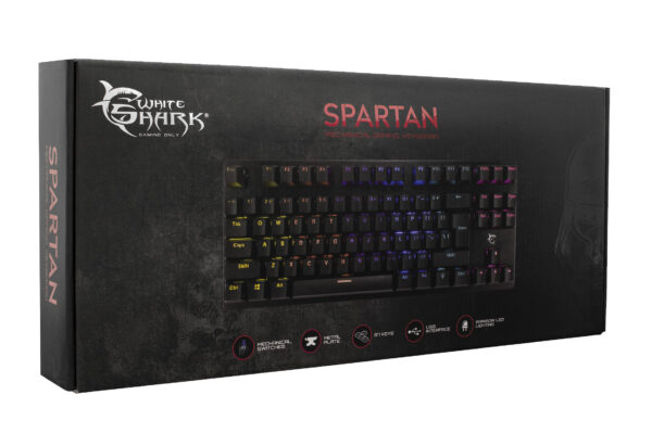 Tastiera Gaming Meccanica in Metallo RGB LED GK-1925 - immagine 2
