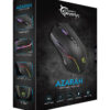 Mouse Gaming 6400 Dpi GM-5003 AZARAH RGB Nero - immagine 2
