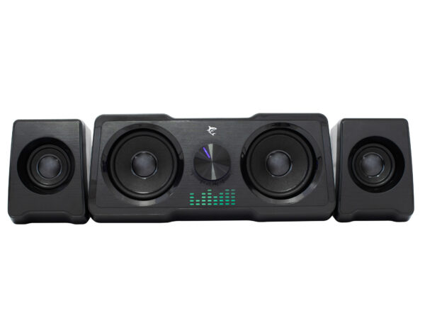 Sistema Altoparlanti Gaming Stereo Illuminazione RGB 7 Colori USB 3,5 mm - immagine 5