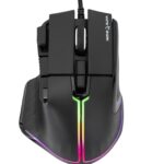 Mouse Gaming RGB USB 12000 dpi 9 Tasti Nero Marrok