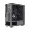 Case PC Chassis ATX Mid Tower con Ventola Nero - immagine 3